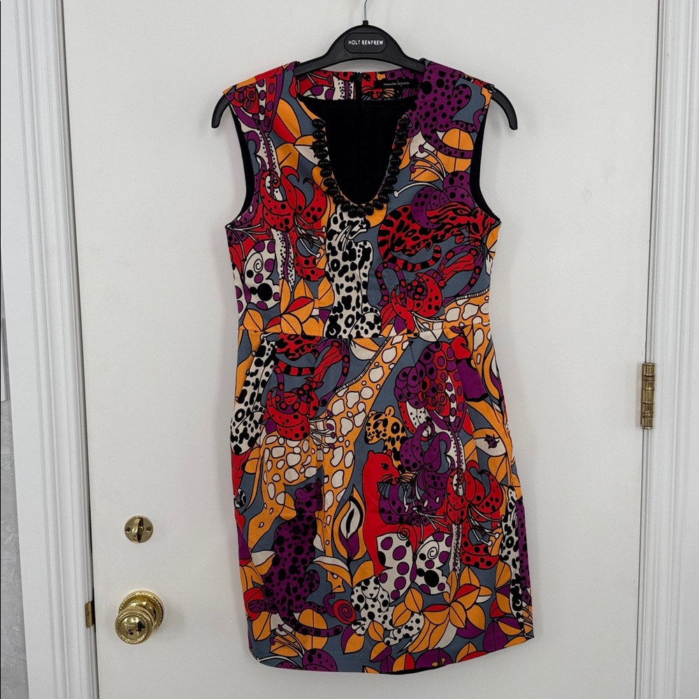 Nanette Lepore Multicolor Abstract Mini Dress